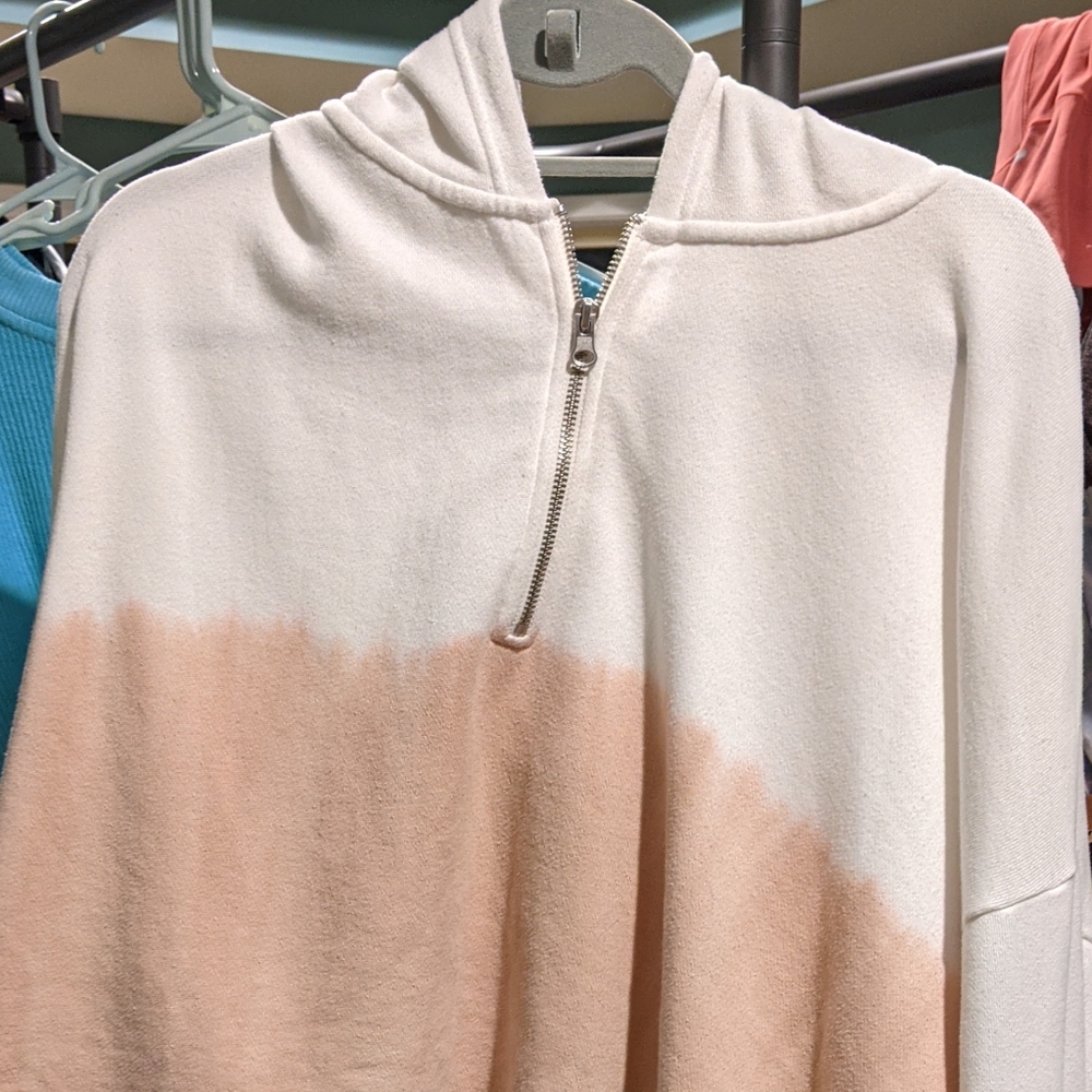 Aerie Fleece of Mind Tye Die Cropped Hoodie